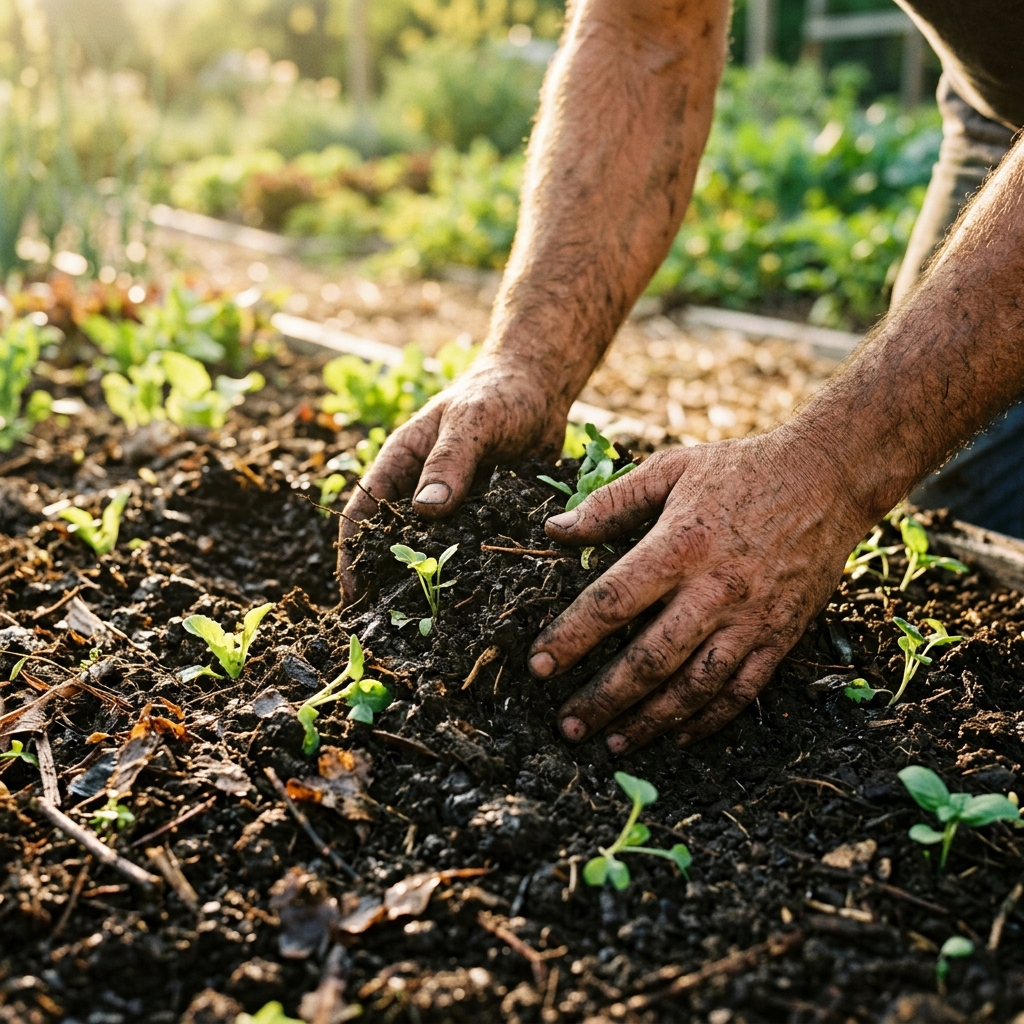Preparing Organic Soil
